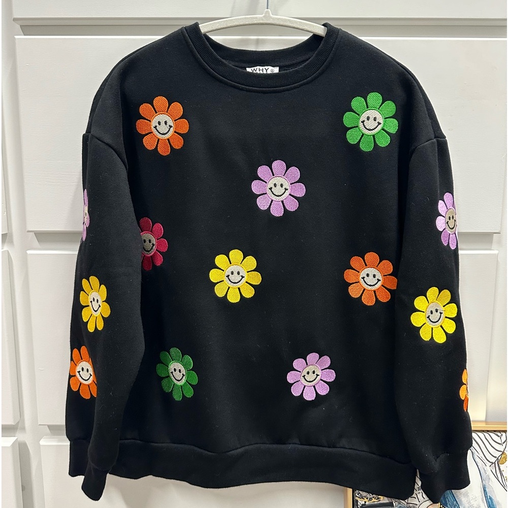 Haute'Couture Smiley Sweatshirt